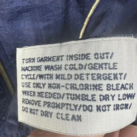 VTG NWT CabinCreek Womens M Jogging Track Suit 80s Blue Gold Lined Grannycore - Picture 13 of 16